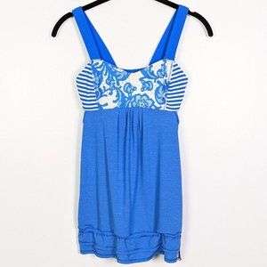 Lululemon Run: Back On Track Tank in Beaming Blue